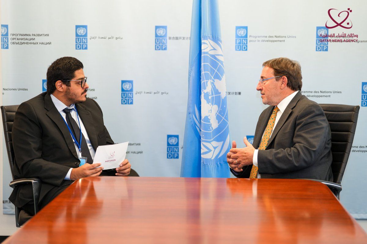 مدير برنامج الأمم المتحدة الإنمائي .. قطر شريك على استعداد للاستثمار في الابتكار وفخورون بالشراكة معها