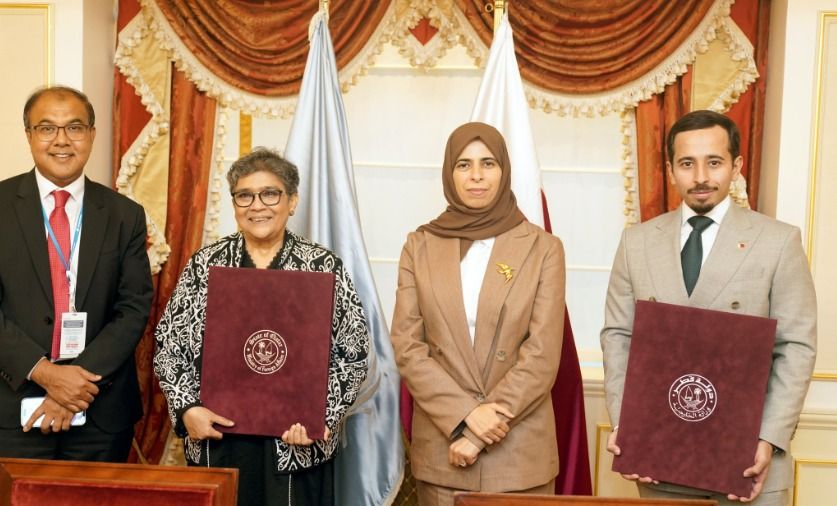 صندوق قطر للتنمية ومكتب أممي يوقعان اتفاقية بقيمة 10 ملايين دولار