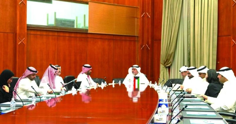 جانب من الاجتماع بين ممثلي «الجمارك» وهيئة تنمية الصادرات السعودية