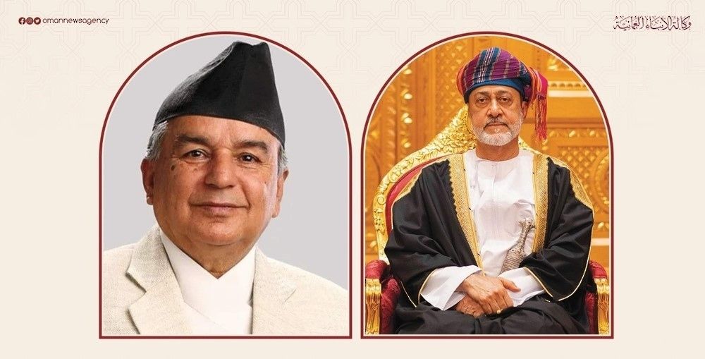 جلالة السُّلطان المعظم يعزي رئيس نيبال