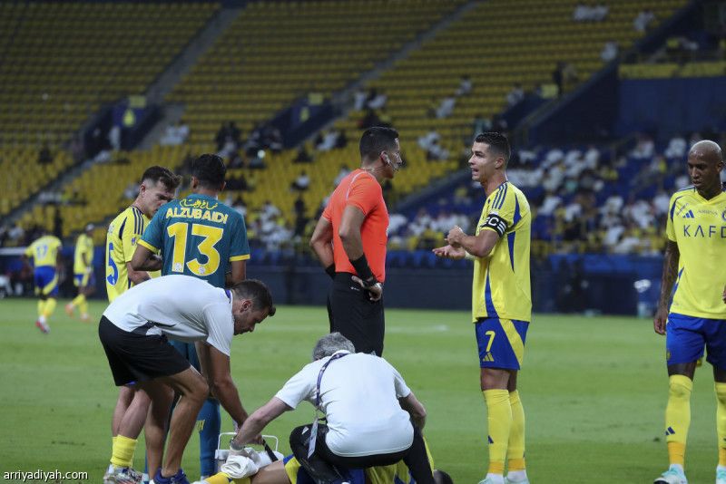بسبب التمزق.. الغنام خارج معسكر المنتخب