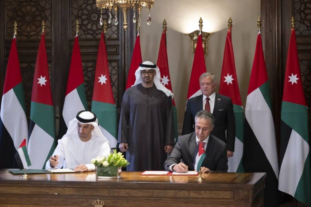 محمد بن زايد: اتفاقية الشراكة الاقتصادية الشاملة مع الأردن تجسد خصوصية علاقات البلدين