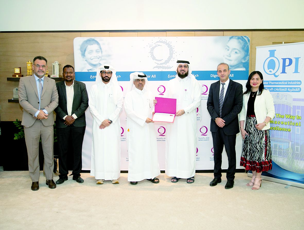 مع «القطرية للصناعات الدوائية» دعماً للمسؤولية المجتمعية.. قطر الخيرية توقع اتفاقية «الشريك الإنساني»