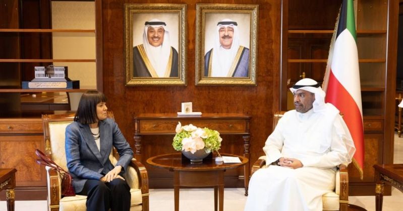 وزير الخارجية ناقش والسفيرة الأميركية المستجدات الإقليمية والدولية