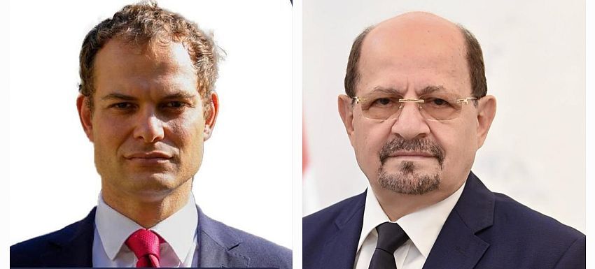 وزير الخارجية يبحث مع مسؤول بريطاني دعم جهود السلام في اليمن وتطورات الأوضاع بالمنطقة