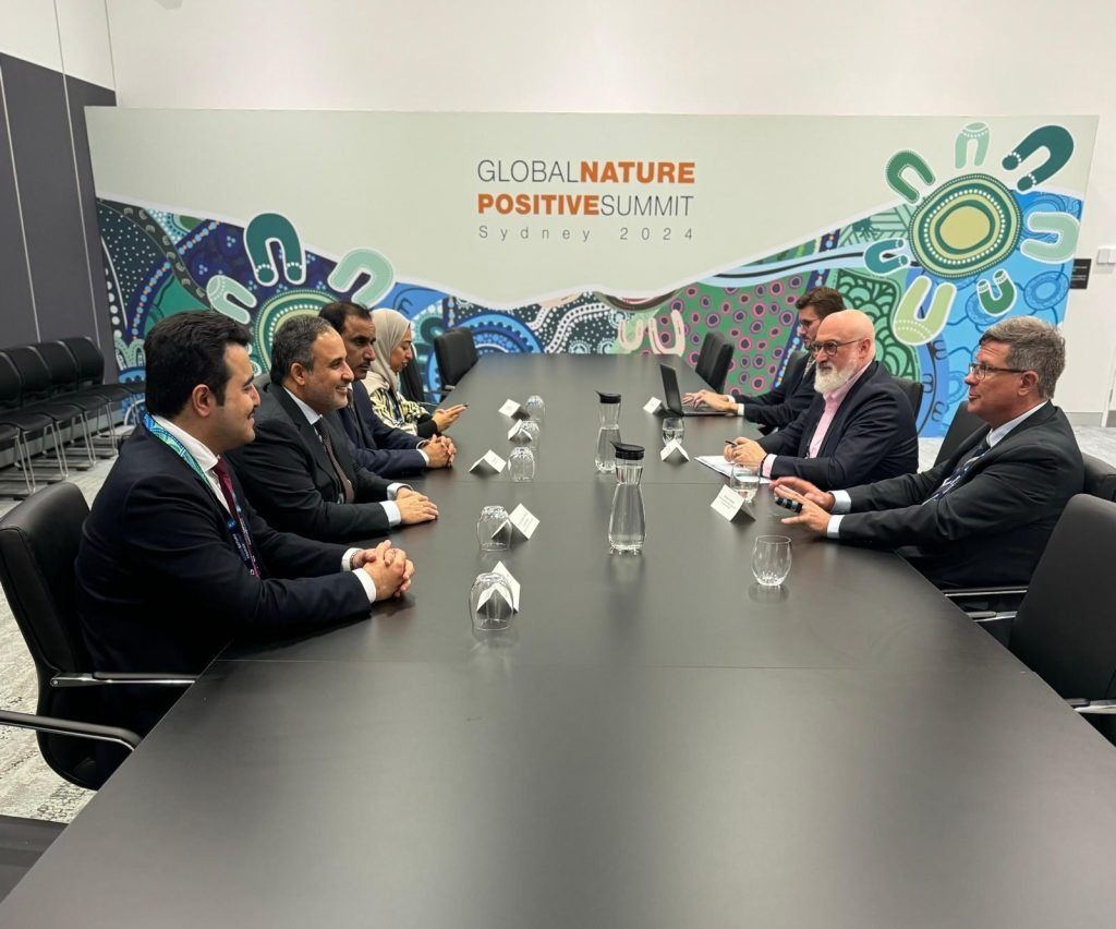 وزير البيئة يستعرض جهود قطر لتحقيق التنمية المستدامة بقمة الطبيعة المتنامية في أستراليا