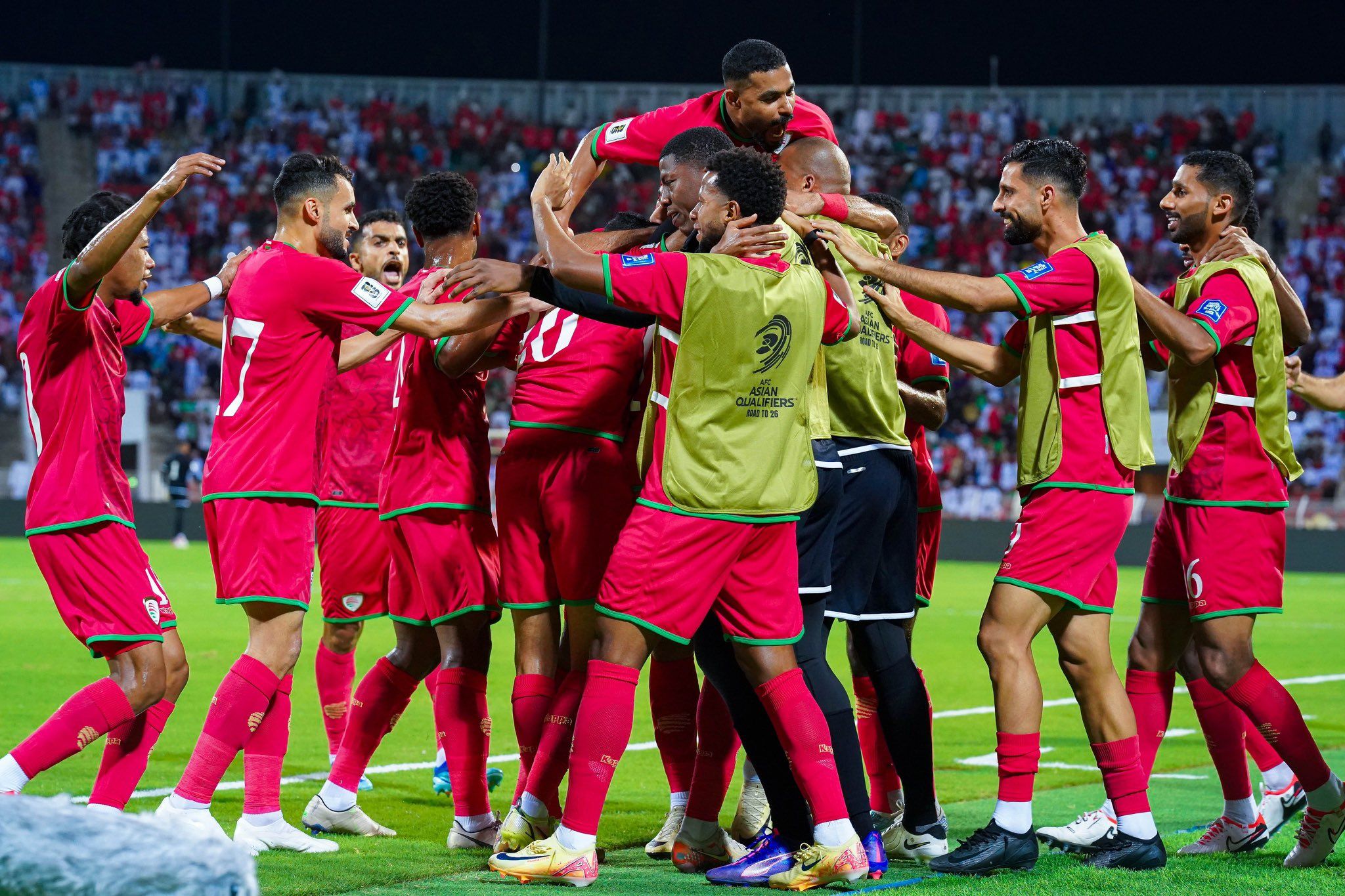 انتهاء الشوط الأول بتقدّم مُنتخبنا الوطني أمام الكويت بهدفين مقابل لا شيء