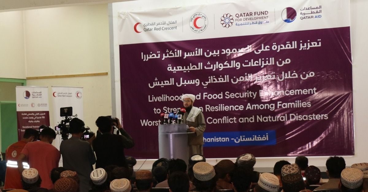 الهلال الأحمر القطري يبدأ تنفيذ مشروع لتعزيز الأمن الغذائي وسبل كسب العيش بأفغانستان