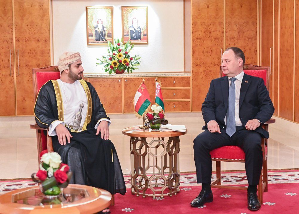 السيد ذي يزن يلتقي برئيس وزراء جمهورية بيلاروس