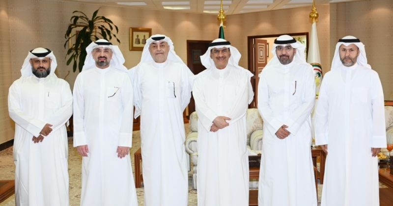 محافظ الجهراء يستقبل مجلس إدارة «بنك الطعام والإغاثة»