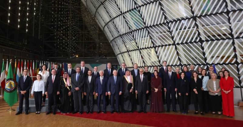 العشاء الوزاري الذي جمع وزراء خارجية دول مجلس التعاون والممثل الأعلى للاتحاد الأوروبي جوزيب بوريل