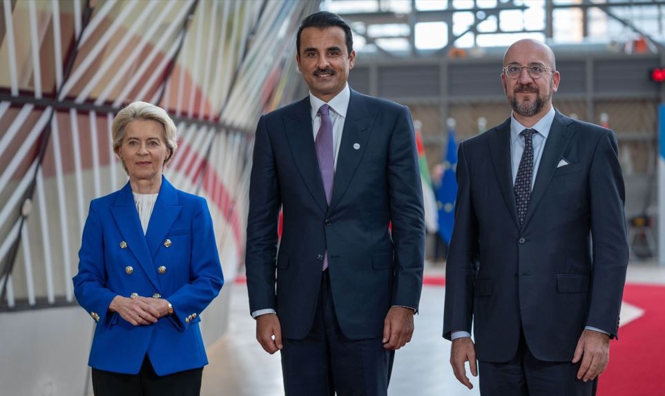 سمو الأمير يترأس وفد دولة قطر في قمة مجلس التعاون والاتحاد الأوروبي