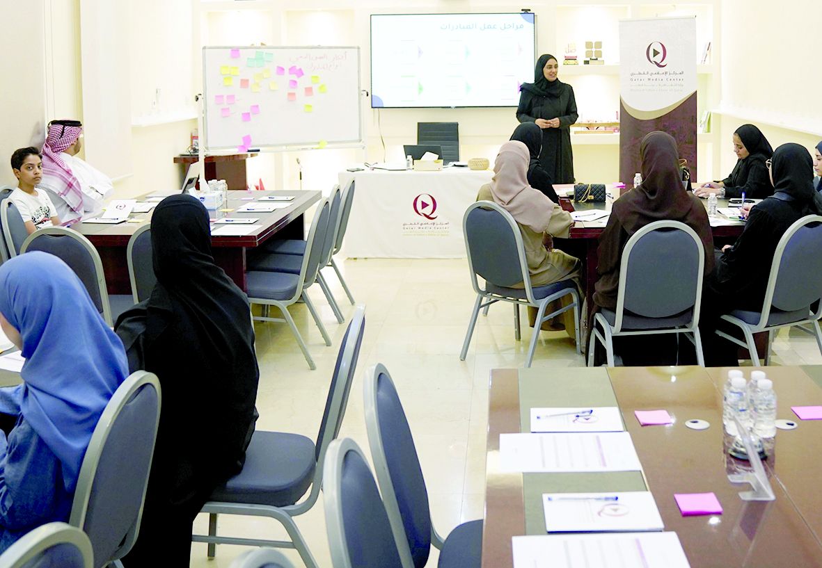 «الإعلامي القطري» يختتم ورشة تسويق المبادرات