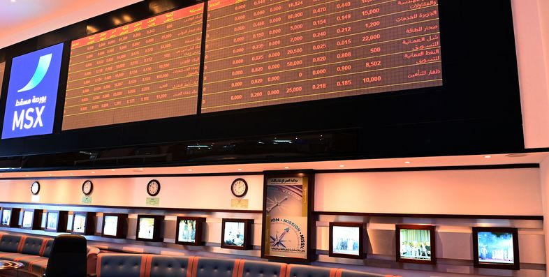ارتفاع مؤشر بورصة مسقط بنسبة 0.21 بالمائة