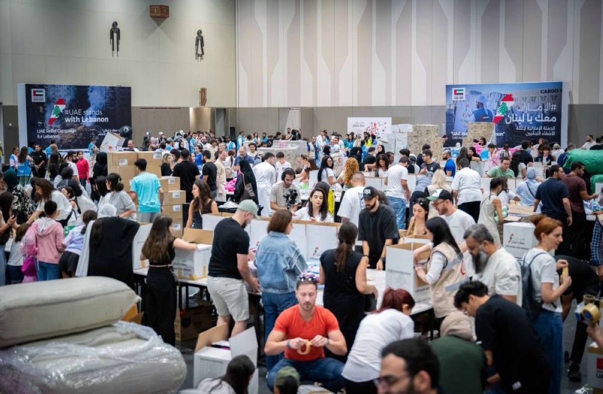 «زايد الإنسانية» تقدم 5 ملايين درهم دعما لحملة «الإمارات معك يا لبنان»