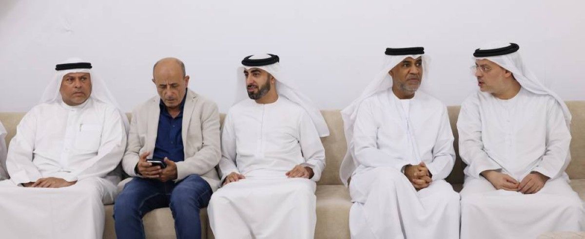 شيوخ ووزراء ومسؤولون يعزون في وفاة أحمد المنصوري