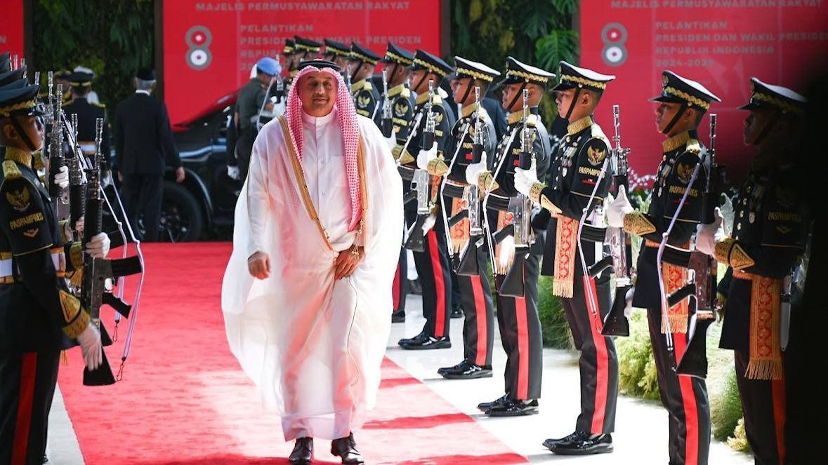 دولة قطر تشارك في حفل تنصيب رئيس جمهورية إندونيسيا