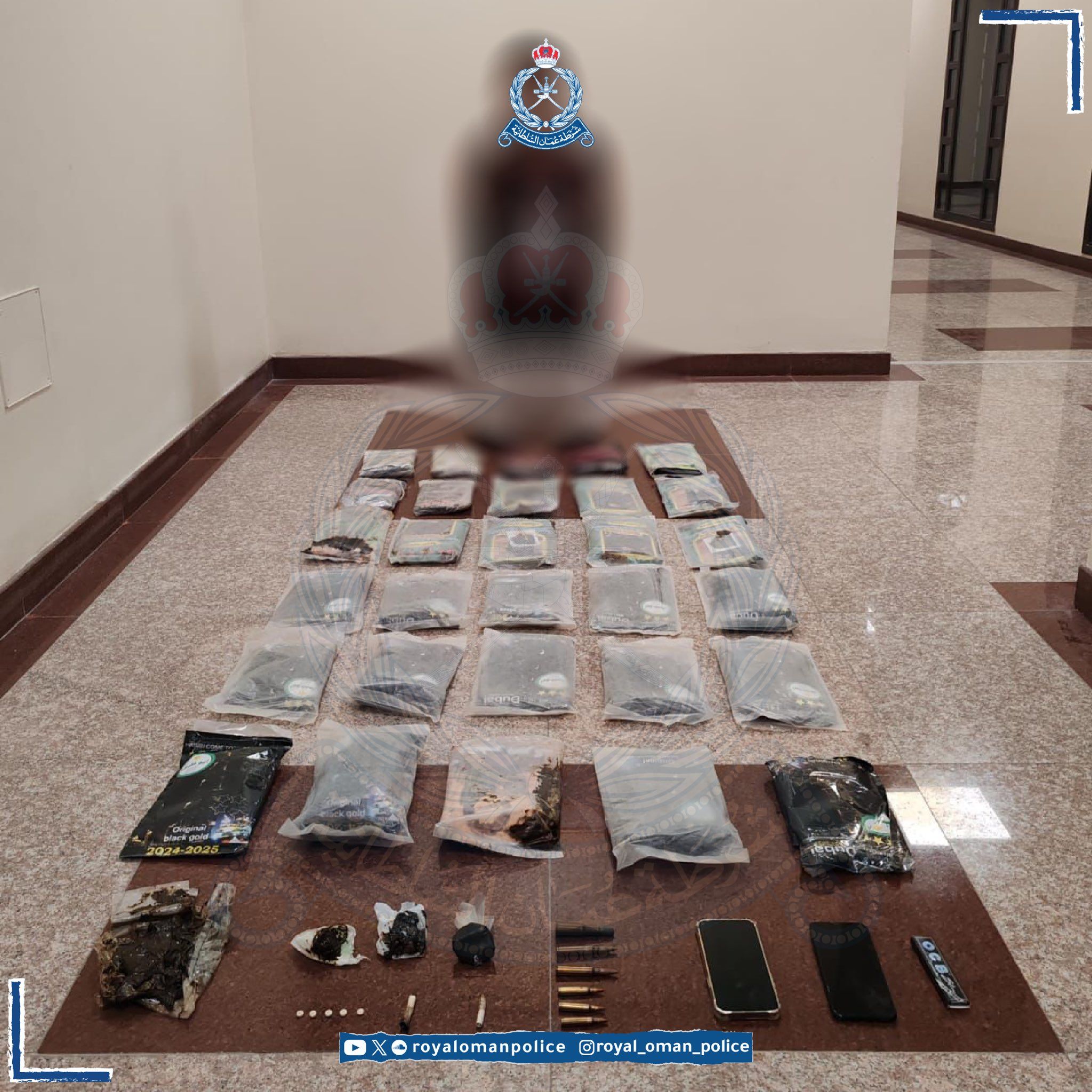 القبض على متهم وبحوزته أكثر من 30 كيلوجرامًا من مخدر الحشيش