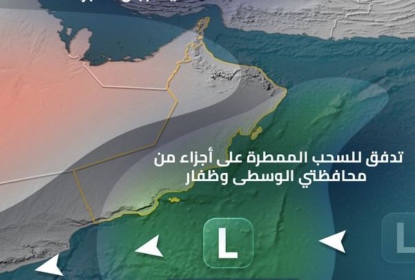إليك ملخص حالة الطقس خلال الأيام القادمة