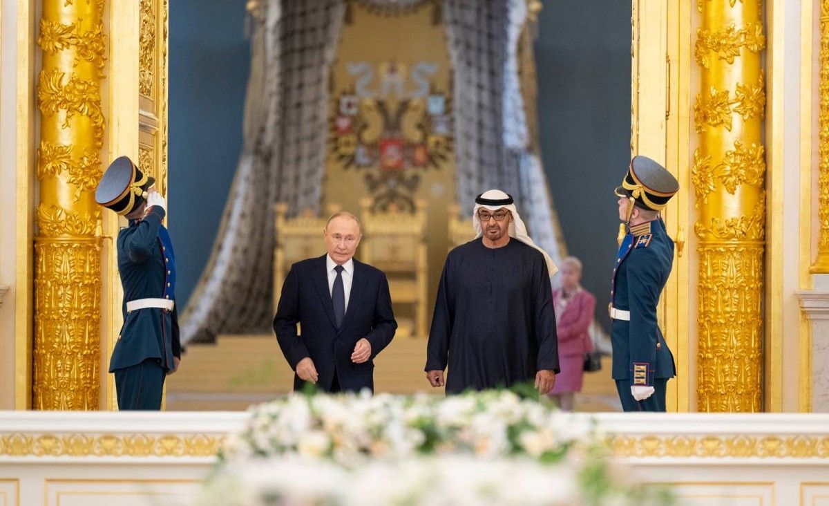 محمد بن زايد: الإمارات حريصة على تعميق علاقاتها مع روسيا والشركاء الدوليين