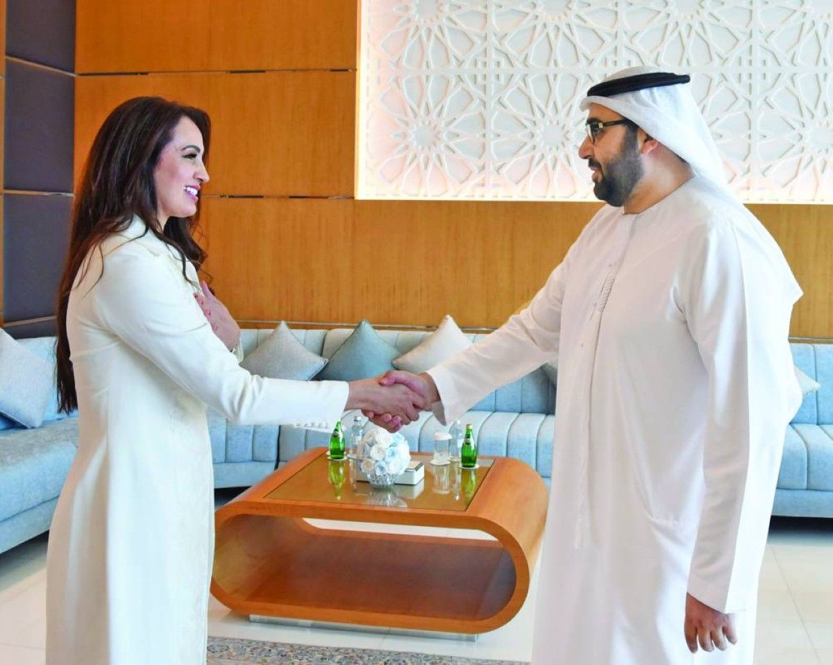 راشد بن سعود يبحث التعاون مع سفيري باراغواي وتشاد