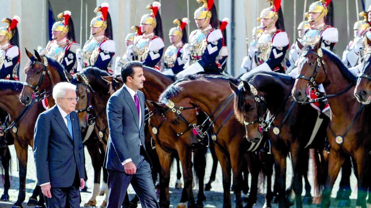 سمو الأمير عبر منصة «إكس»: تعزيز العلاقات الاقتصادية مع إيطاليا