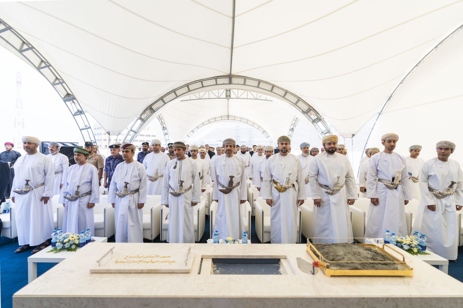 باستثمار يتجاوز 78 مليون ريال عُماني.. وضع حجر الأساس لمشروع خزانات الوقود التابع لـ”أوكيو” بولاية بخاء