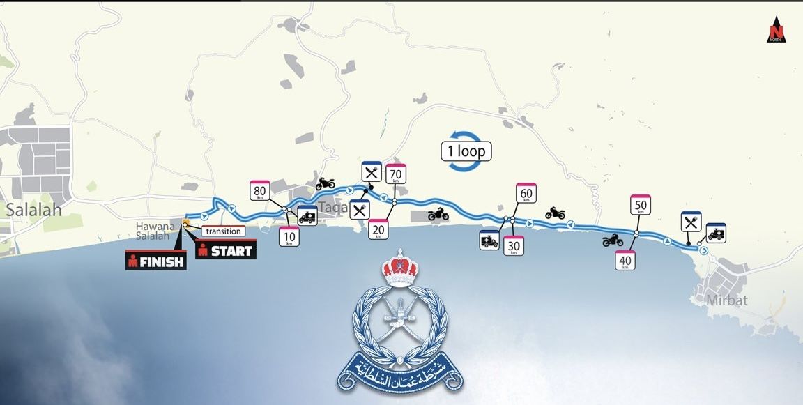 غداً .. وقف جزئي للحركة المرورية على طريق صلالة ـ طاقة ـ مرباط