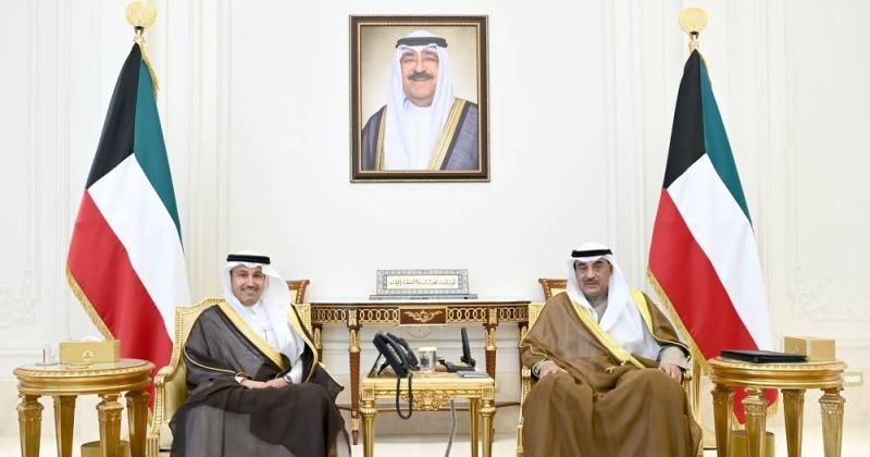 سمو ولي العهد يستقبل وزير النقل والخدمات اللوجستية السعودي بمناسبة زيارته الرسمية للبلاد