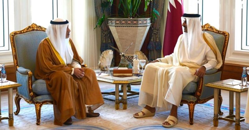 أمير قطر مستقبلا اليوسف