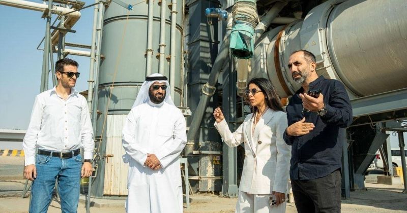 المشعان تتفقد أعمال مشروع طريق السالمي