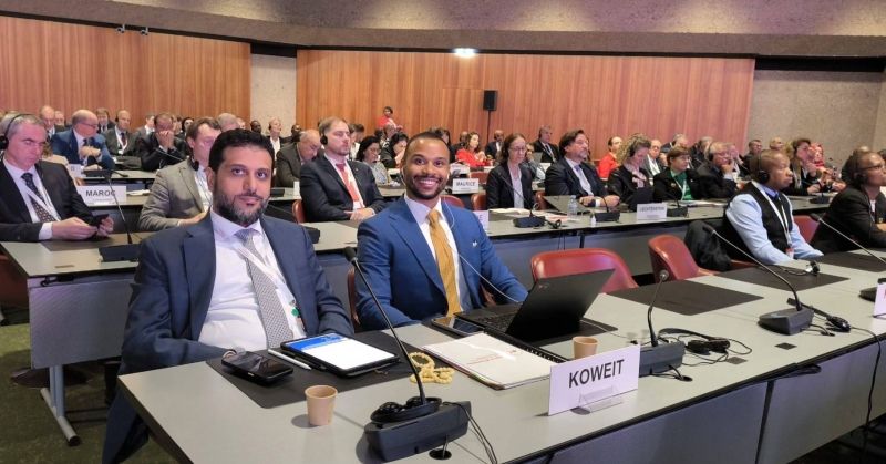 وفد الكويت المشارك في المؤتمر