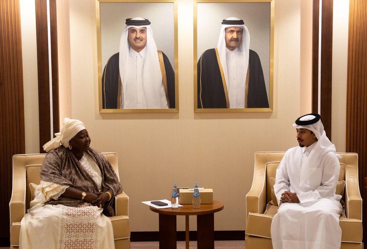  المدير العام بالإنابة لصندوق قطر للتنمية يجتمع مع وزير الأسرة والتضامن بالسنغال
