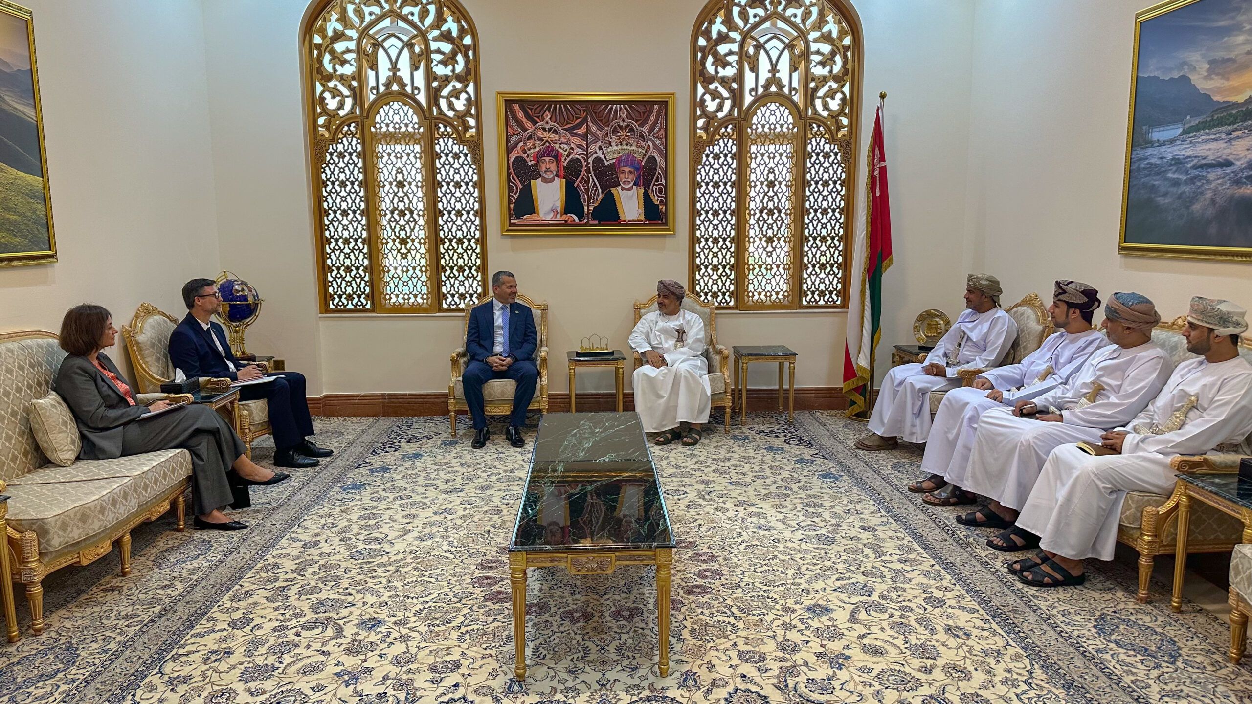 وزير النقل يستقبل الأمين العام للمنظمة البحرية الدولية