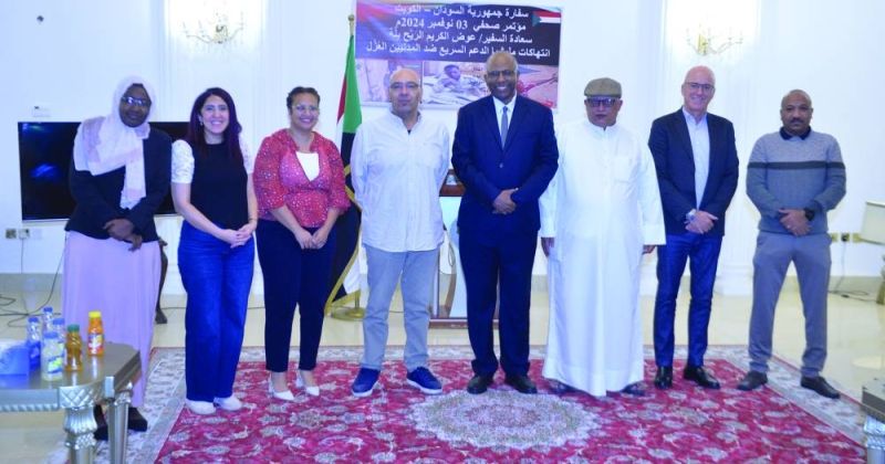السفير بلّة: مساعدات الكويت الإنسانية خفّفت معاناة الشعب السوداني