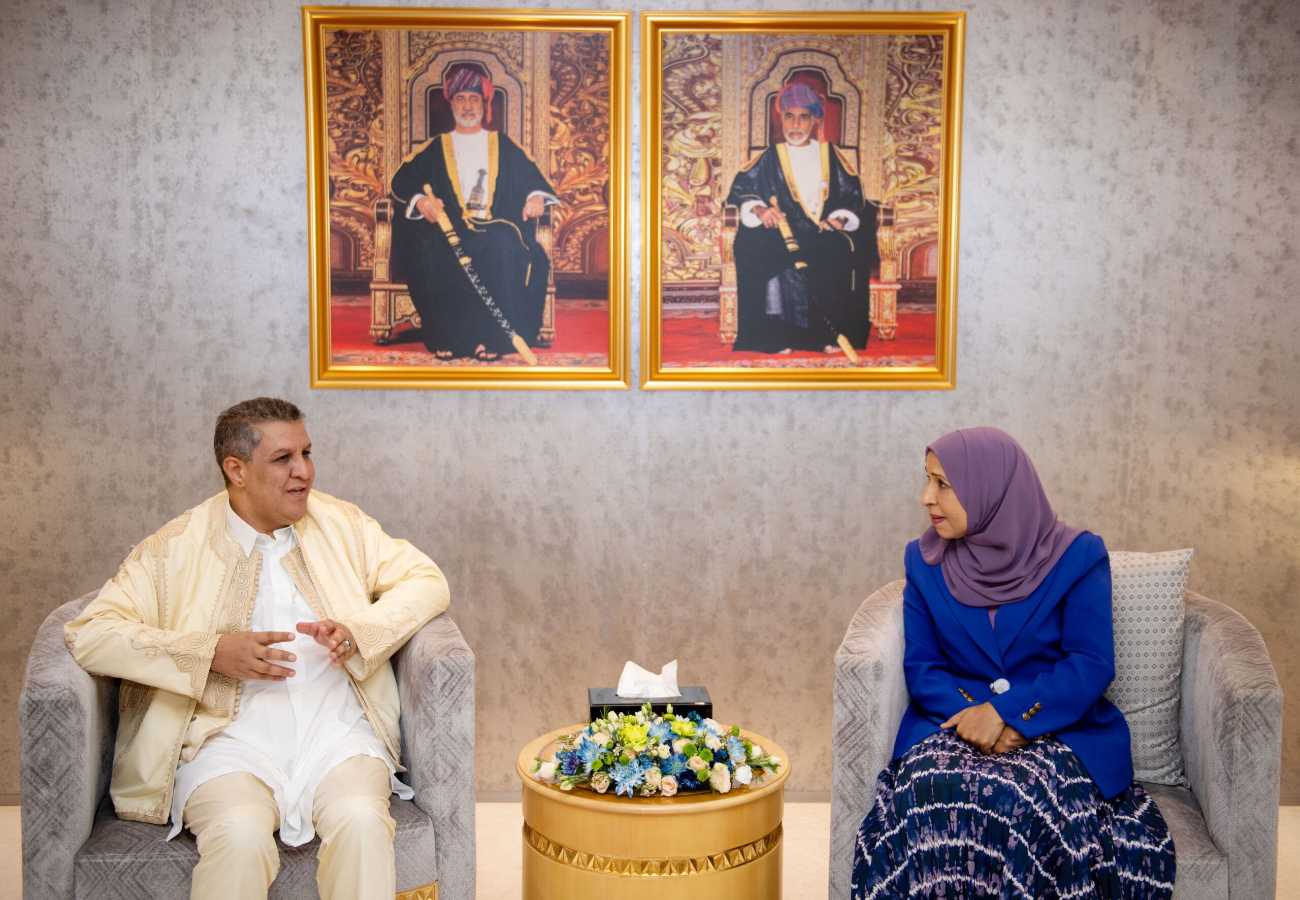 وزيرة التربية والتعليم تستقبل نظيرها الليبي لبحث سبل التعاون بين البلدين