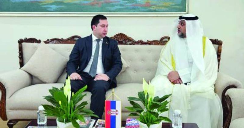 نائب وزير الخارجية محمد حياتي يتقدّم المعزين في سفارة صربيا