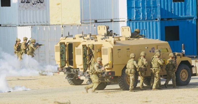 اختتام فعاليات التمرين الكويتي البريطاني المشترك «الدرع الحديدي 2»