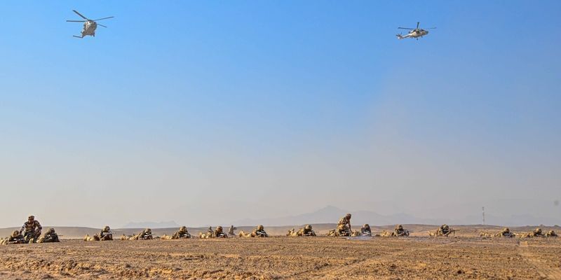 سلاح الجو السُّلطاني ينفذ البيان العملي للتمرين التعبوي