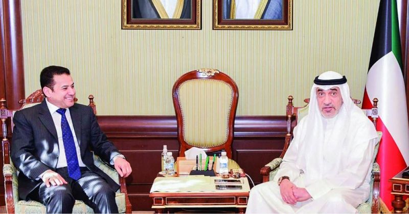 فهد اليوسف مستقبلاً مستشار الأمن القومي العراقي