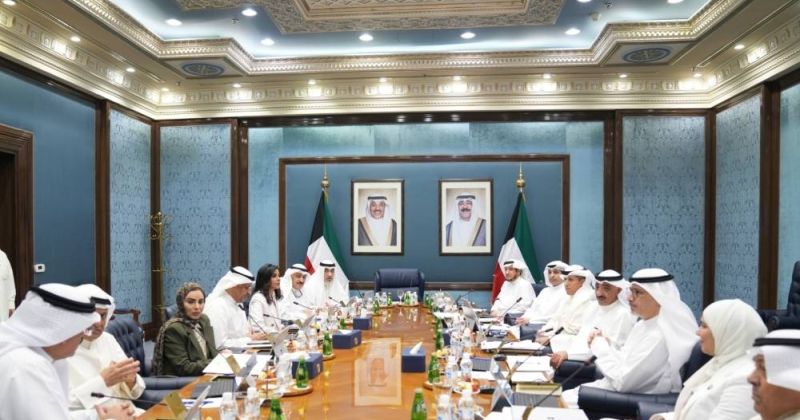 جانب من اجتماع مجلس الوزراء