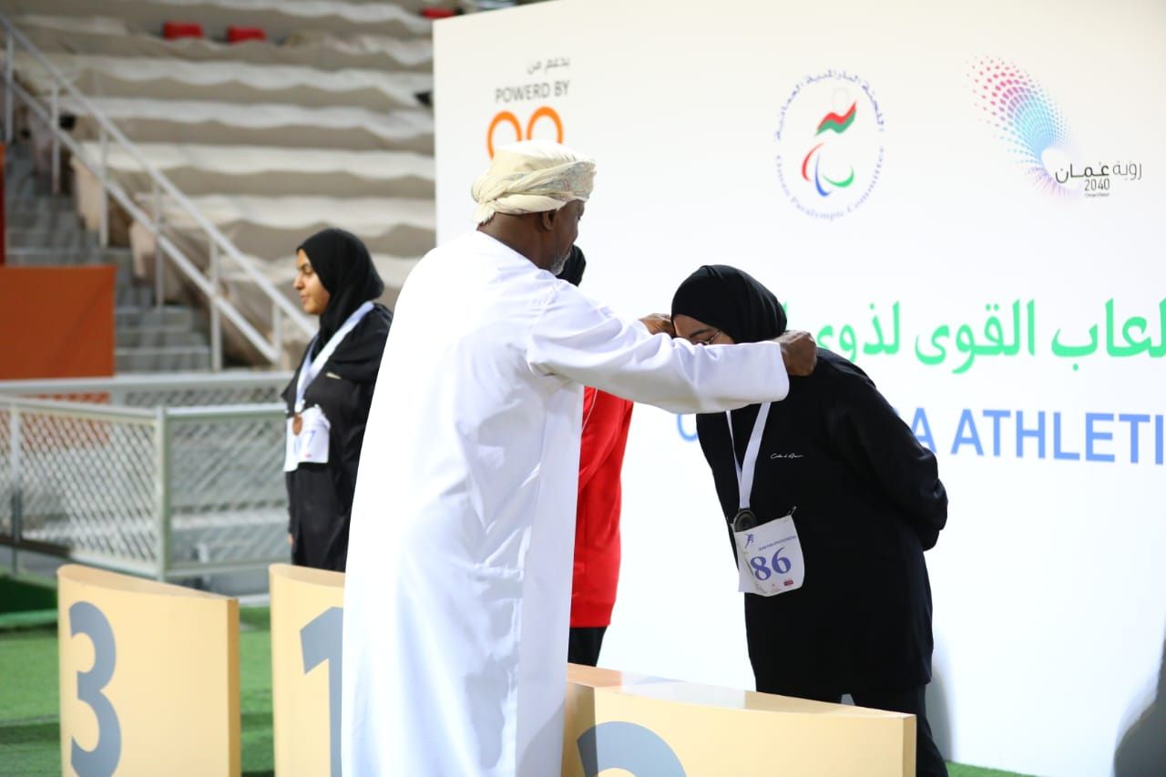 اختتام منافسات ملتقى عُمان الدولي البارالمبي