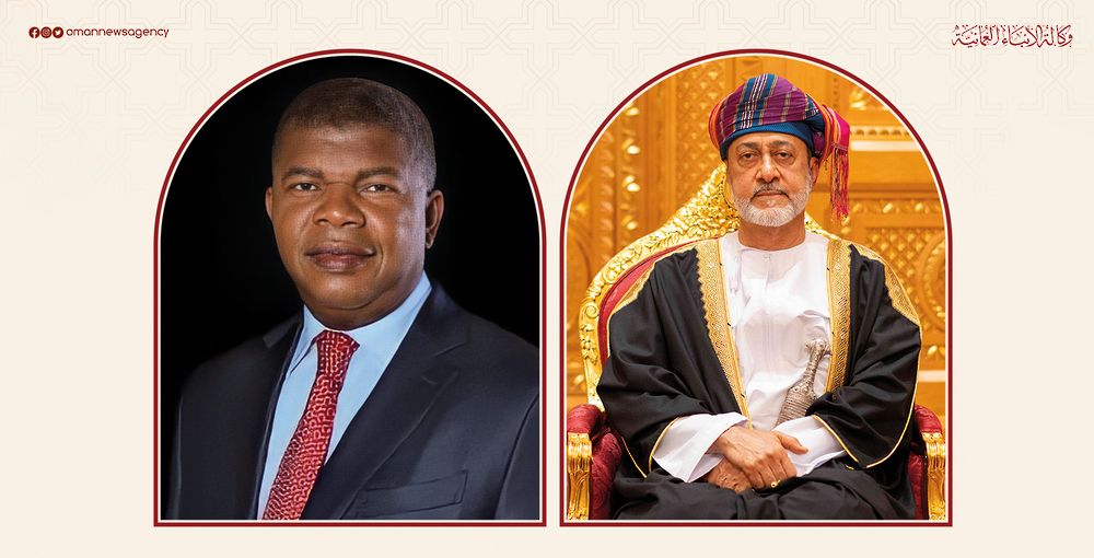 جلالة السلطان المعظم يُهنئ رئيس أنجـولا