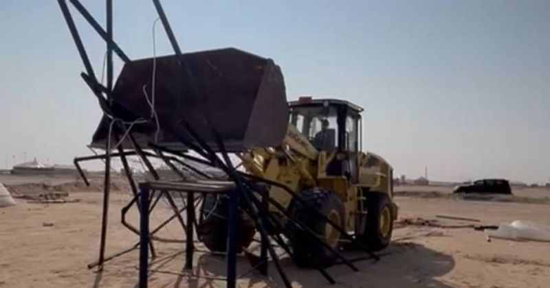 البلدية تزيل 23 مخيما مخالفا في المنطقة الشمالية