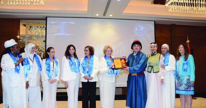 اليوم الثقافي المنغولي يُزيّن أمسية «المرأة الدولية»