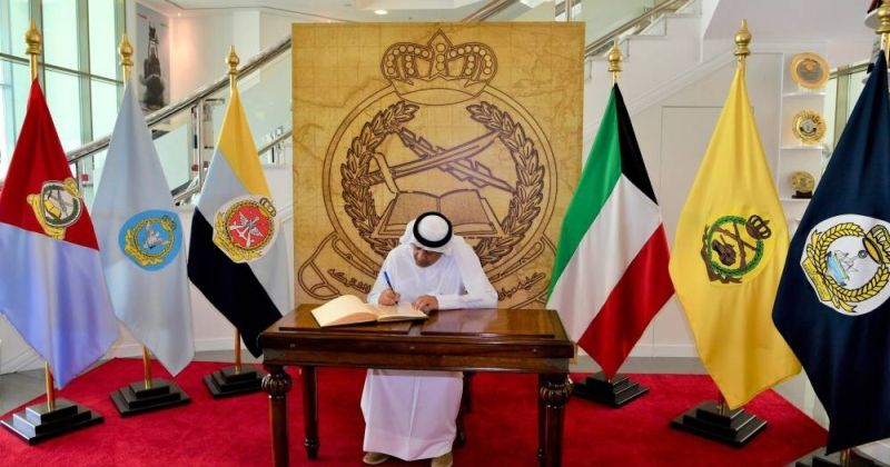 البديوي يحاضر في كلية مبارك العبدالله للقيادة والأركان المشتركة