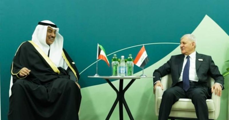 ممثل سمو أمير البلاد سمو ولي العهد يلتقي الرئيس العراقي