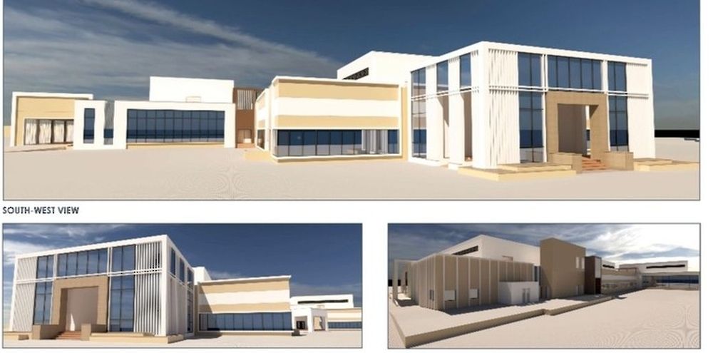 إنجاز في مشروع مستشفى محوت بالوسطى بنسبة 51 بالمائة