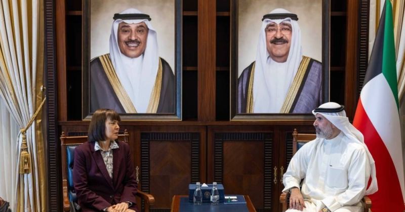 نائب وزير الخارجية يبحث مع سفيرة الولايات المتحدة سبل تطوير العلاقات