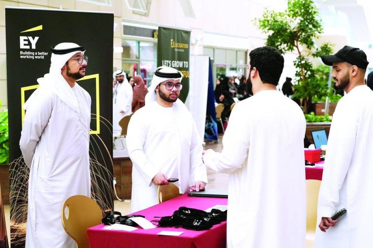 145 جهة تشارك في معرض جامعة زايد للتوظيف